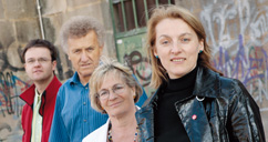 Ren Pfister, Werner Engl, Helga Hromada, Evelyn Regner