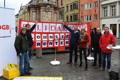 "Lohnsteuer runter!"-Aktionstag am 22. Oktober 2014 in Tirol