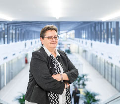 Klaudia Frieben, Frauenvorsitzende der PRO-GE