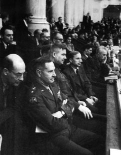 Vertreter der Alliierten 1948 im Wiener Konzerthaus beim ersten GB-Bundeskongress