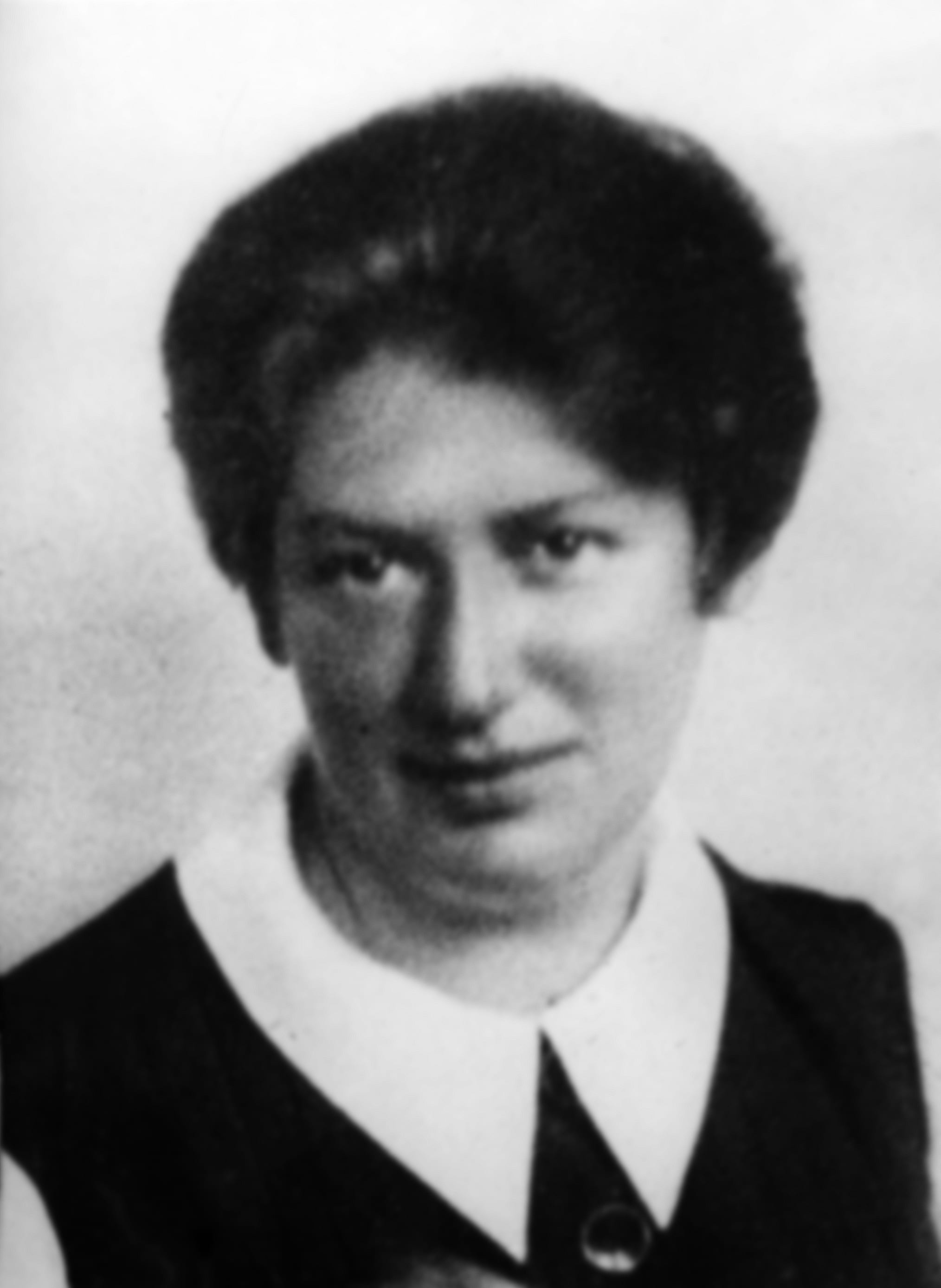 Portrait ehemalige Präsidentin der Arbeiterkammer Käthe Leichter. Sie setzte sich für den Indexlohn ein. 