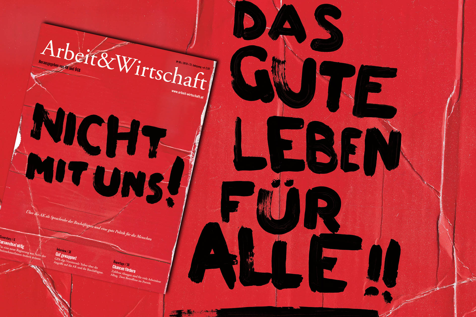 Nicht Ohne Uns über Uns Coverstory: Nicht ohne uns! - Arbeit&Wirtschaft
