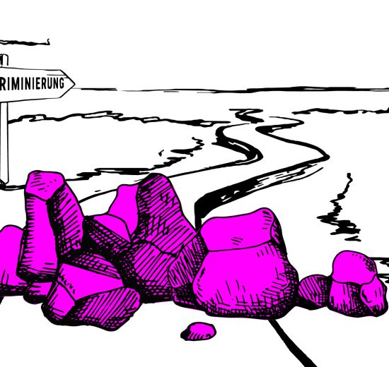 Diskriminierung Illustration