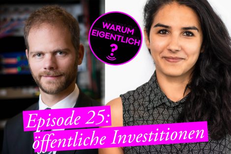 Sara Hassan und Klemens Himpele im Gespräch