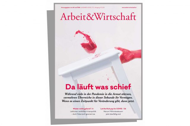 Arbeit&Wirtschaft Cover Ausgabe 4-2021