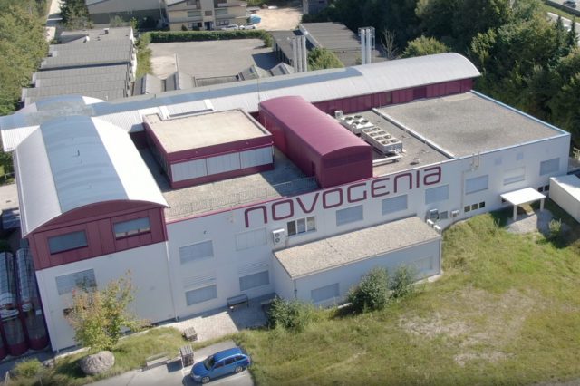 Eine Luftaufnahme der Firmenzentrale von Novogenia COVID. Auch dort gibt es jetzt einen Betriebsrat.