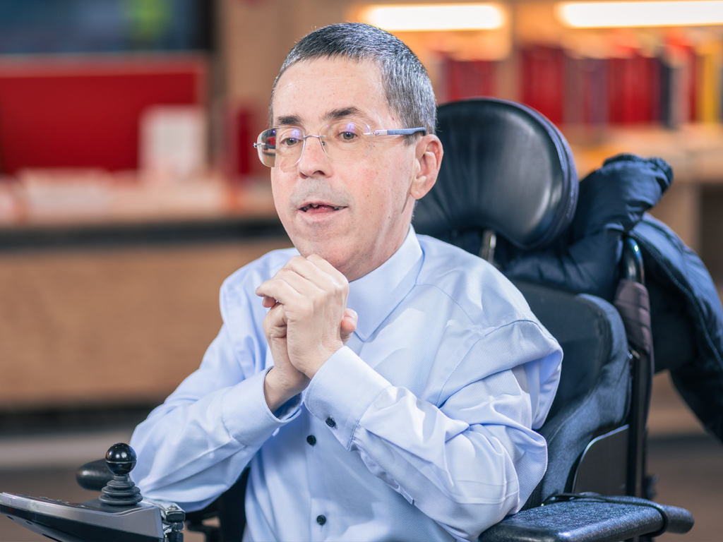 Journalist und Aktivist Martin Ladstätter im Interview üer Behinderte Menschen Aussonderung.
