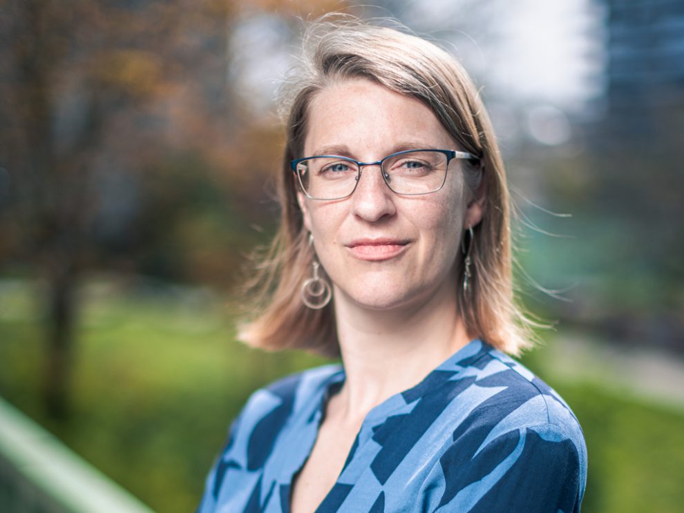Portrati Sophie Reisecker im Interview über die Richtlinie zum Europäischen Betriebsrat EBR.