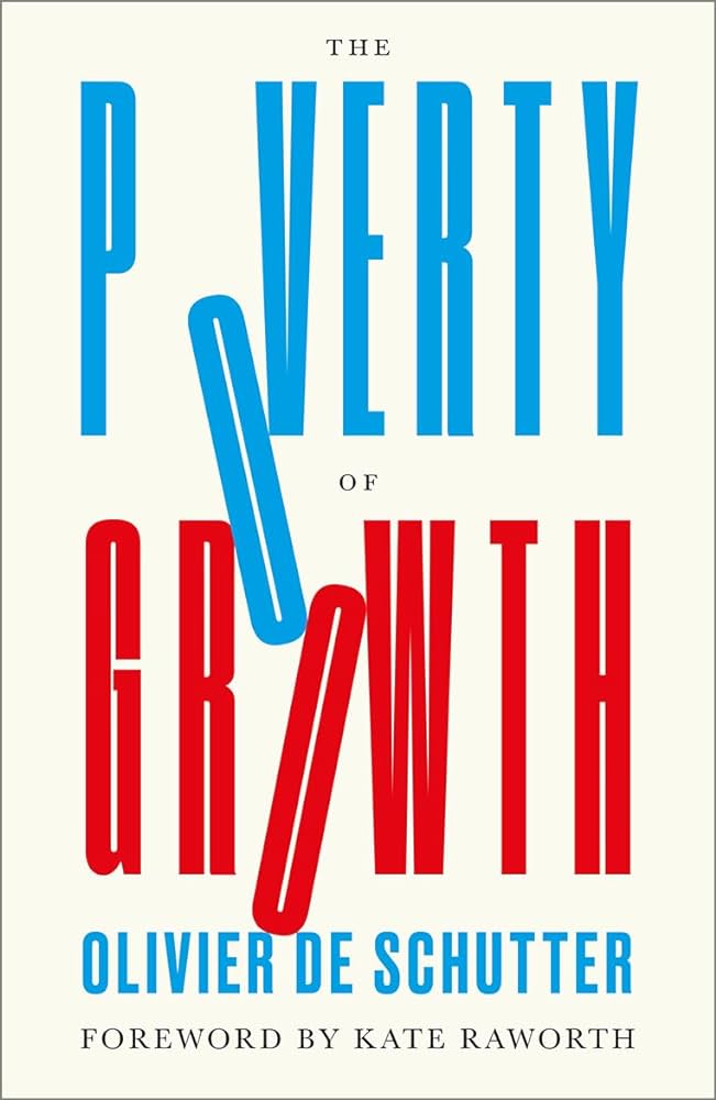 Buchcover: The Poverty of Grwoth von UN-Sonderberichterstatter Olivier de Schutter.