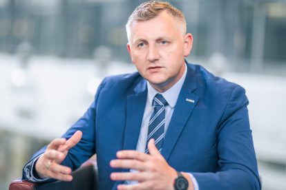 Portrait Reinhold Binder, Vorsitzender der Gewerkschaft Pro-Ge, im Interview über Transformation und Industriepolitik.