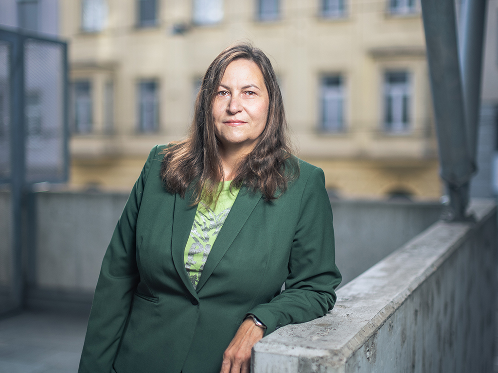 Eva Scherz verhandelt seit 20 Jahren KVs bei der Gewerkschaft der Privatangestellten (GPA). | © Markus Zahradnik