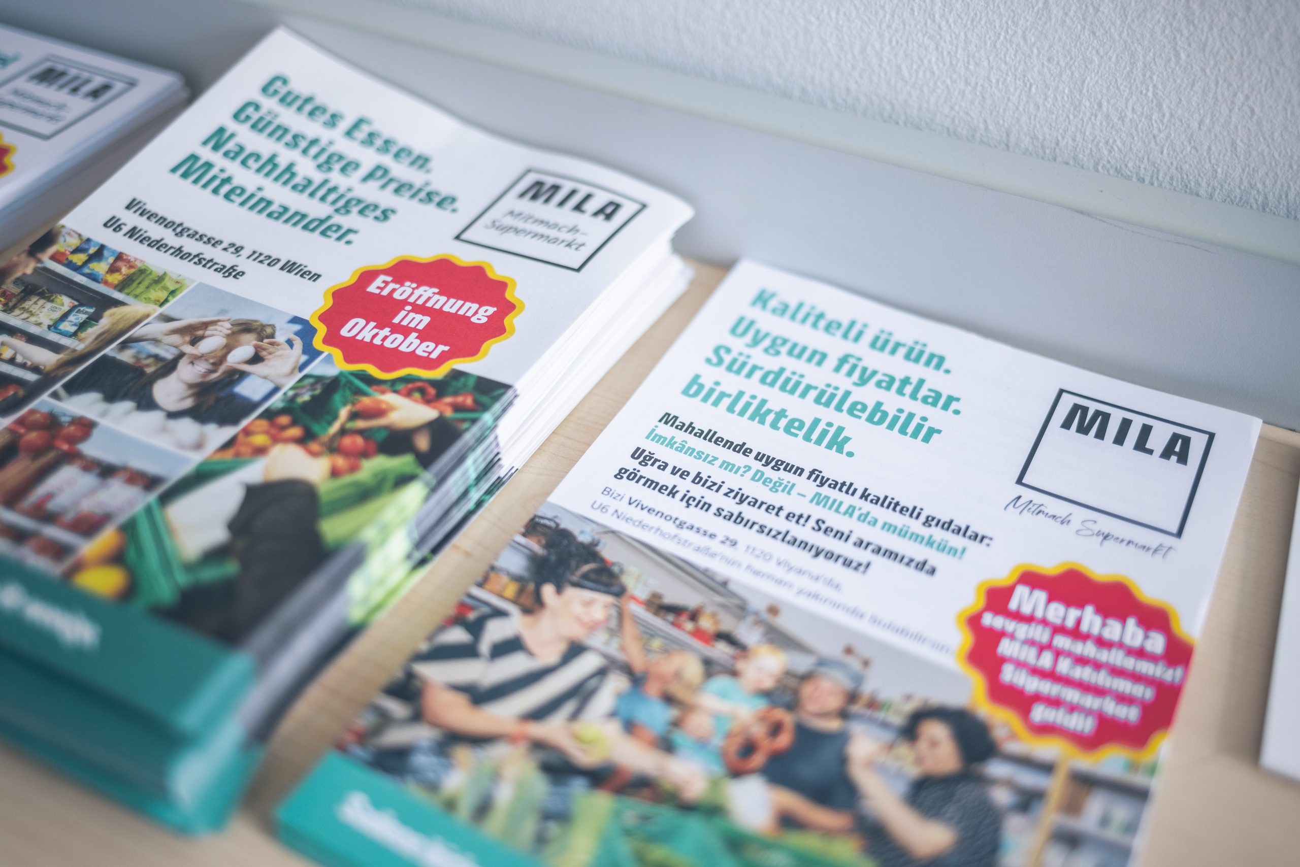 Prospekte im Supermarkt MILA
