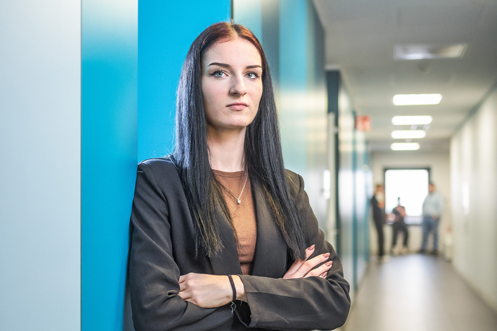 Jaqueline Caia macht eine Lehre zur Verwaltungsassistentin und findet, „dass manche Lehrausbilder:innen und Führungspersonen nicht wissen, wie sie mit Lehrlingen umgehen sollen.“