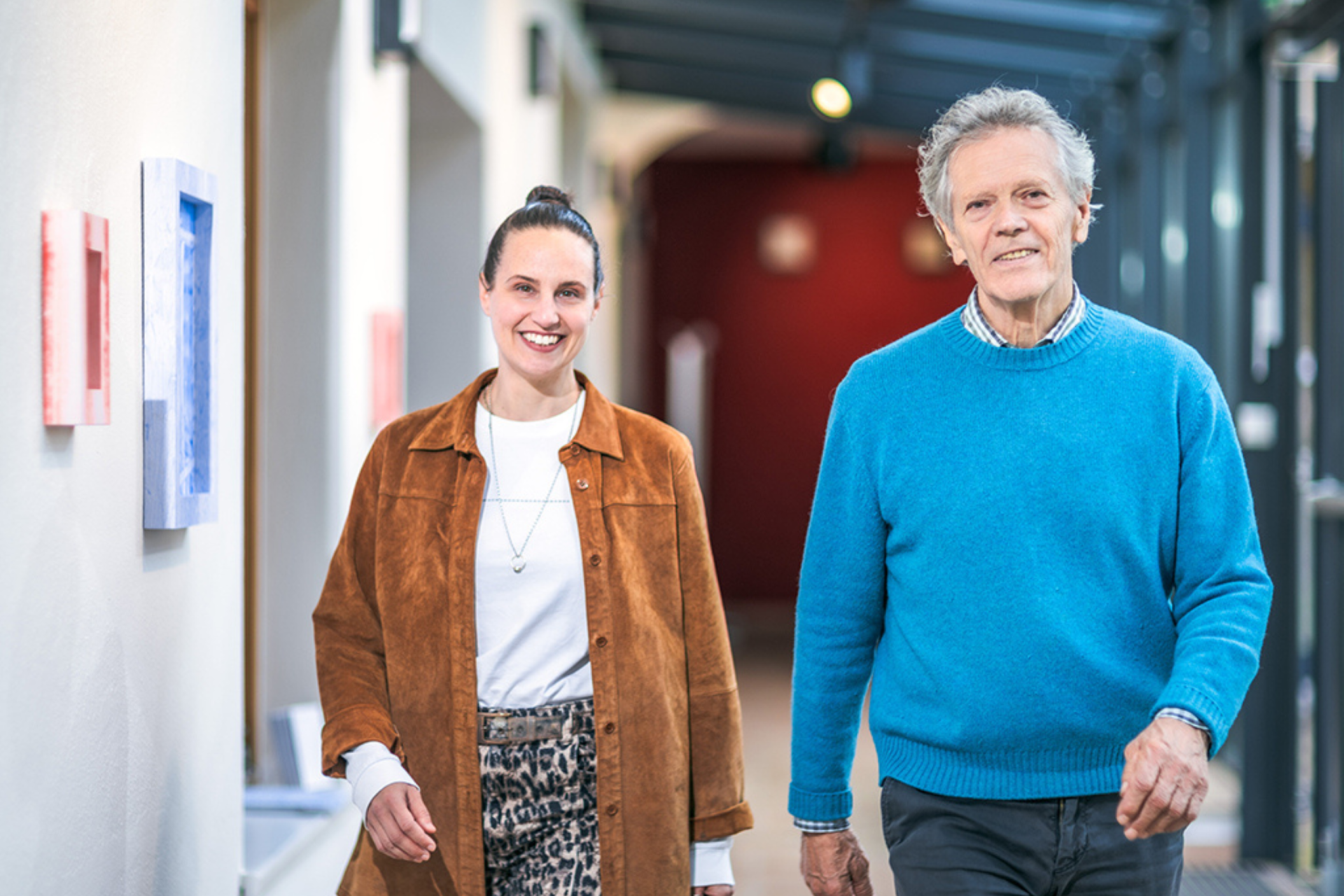Katharina Sieghartsleitner und Karl Posch von der Kulturinitiative Kürbis wollen Kunst, Theater und Literatur verbinden und die regionale Bevölkerung dabei miteinbeziehen.