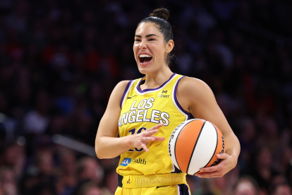 Für Basketballspielerinnen wie Kelsey Plum von den Los Angeles Sparks macht der neu verhandelte Vertrag einen riesigen Unterschied. | © APA-Images_AFP Getty_SEAN M. HAFFEY