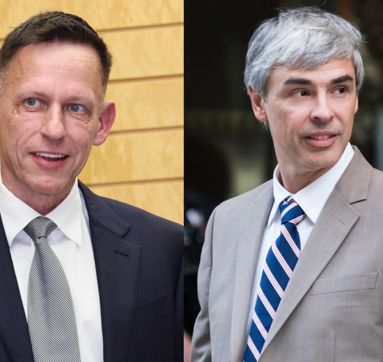 Peter Thiel und Larry Page
