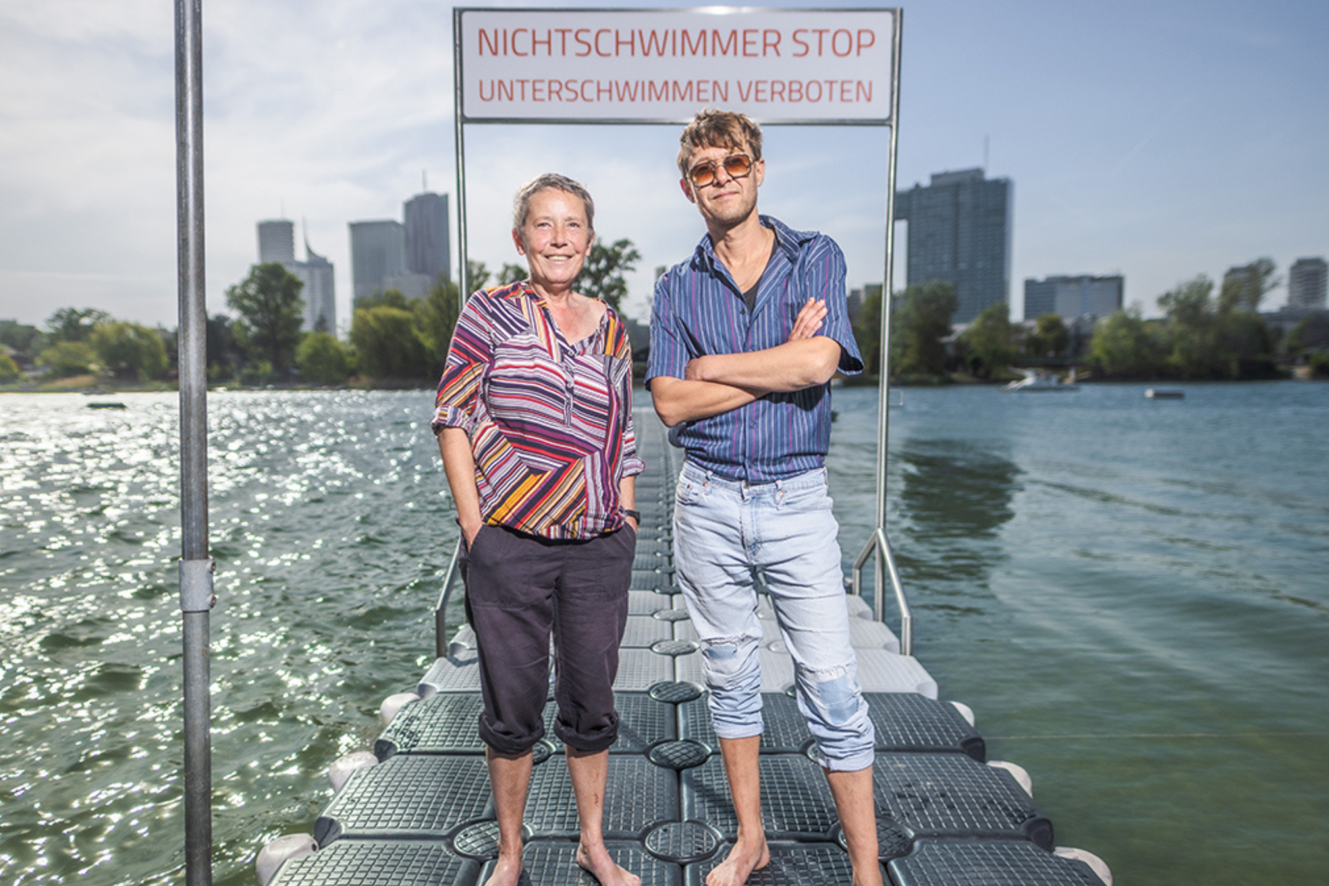 Als Musiker:in könne man sich nicht aussuchen, ob man politisch ist oder nicht, sagt Sänger Max Gaier (rechts).