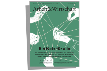 Das Cover des neuen Arbeit&Wirtschaft-Magazin.